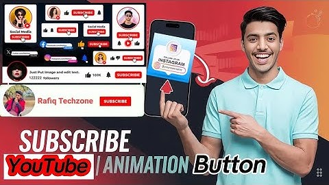 How to Create a Professional YouTube Subscribe Animation Button in Minutes!