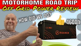 6 Months Off Grid Using The Roamer 12V 460Ah LiFePO4 Battery    Was It Worth The Price?