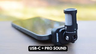 【大人気！】SHURE シュア MV88 V log YouTube Shure Just Fixed Mobile Audio FOREVER 😱 | MV88 USB-C Is a Game