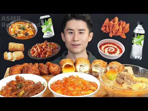 매운 음식 5단계 도전 먹방! 마라탕 치킨 떡볶이 치즈돈까스 찜닭🔥 과연 몇 단계까지 가능할까? (ft. 칠성사이다 제로 라임)