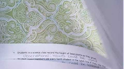 Math 3 Samples, Surveys, and Margin of Error Video 1