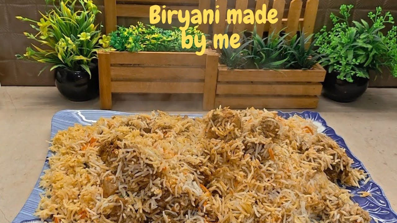 Saturday productive day | made biryani and mini burgers 