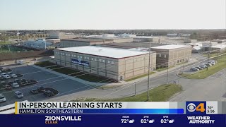 Some Hamilton Southeastern students return to class