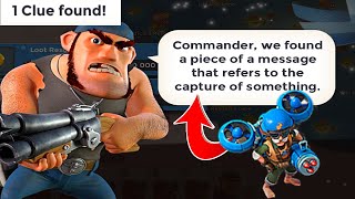 I Found my First Clue to Unlocking Cpt.Ruddero in Boom Beach