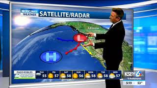Showers returning Thursday