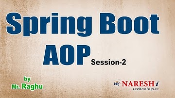 Spring Boot AOP Session-2 | By Mr. Raghu