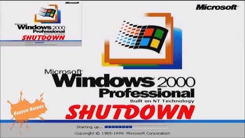 Windows 2000 Shutdown Sound Sparta Venom Remix veg replacement