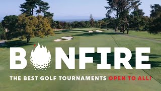 Bonfires are Lit!
By definition, a bonfire is a large and controlled burn. Which is why Matt Ginella and Hank Ashworth have decided to call their golf events BONFIRES. With over 30 years of combined experience of chronicling, celebrating and planning buddies trips, Ginella and Ashworth are building their events around access, experience, camaraderie and competition. In that order. In 2024, they’re going to Goat Hill Park in June. Santa Cruz in July. Grizzly Ranch in August. Pronghorn in September. They’re going to Gamble Sands in October and Pasatiempo in November. And they’re working on a robust schedule for 2025 and beyond, which will include some international venues. It’s time to phone a friend, go to bonfire2man.com and help them light up the next “controlled burn.” Bonfires are Lit!
