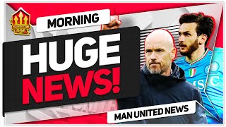 INEOS Ten Hag Decision! SHOCK kvaratskhelia Transfer? Man Utd News