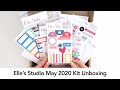 Elle&#39;s Studio May 2020 Kit Unboxing