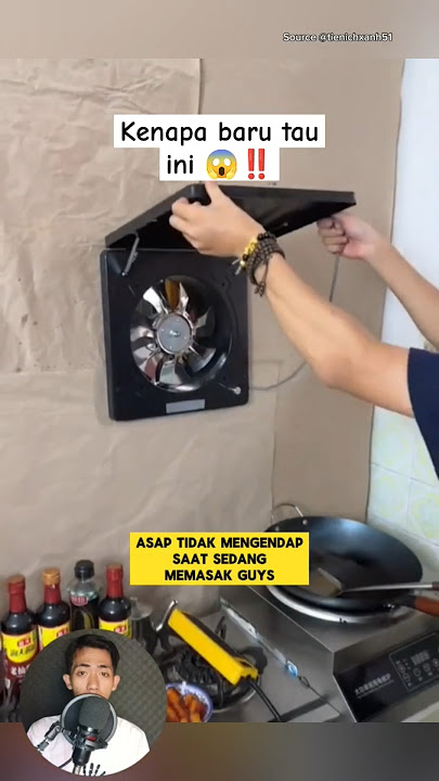 Cara mengeluarkan asap saat sedang memasak #shorts #tips #dapur