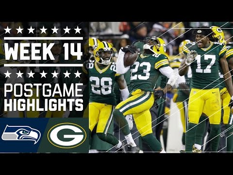 Seahawks vs. Packers | NFL Week 14 Game Highlights