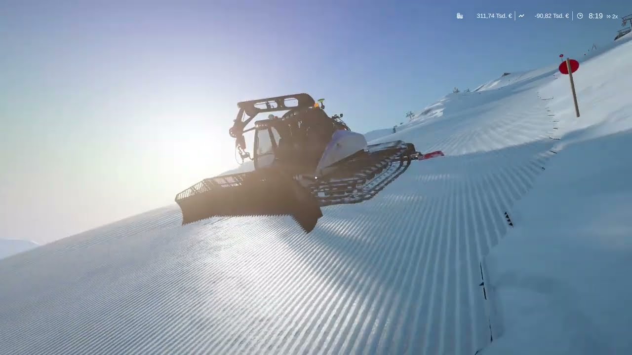 Winterresort Simulator  Prinoth Leitwolf #prinoth #games #winter #viral