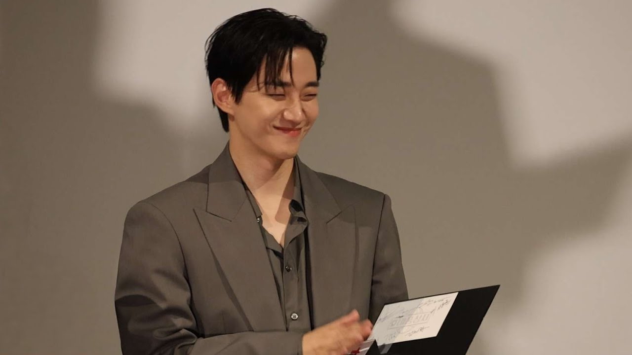 [ 태풍상사 1회 사전 시사회 ] 250915 태풍상사 환영회 CGV 용산 무대인사_준호직캠