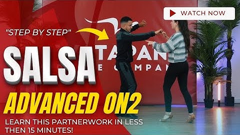 Salsa Tutorial: Only for Advanced Salsa On2 dancers - Partnerwork 🔥 Full length video explanation
