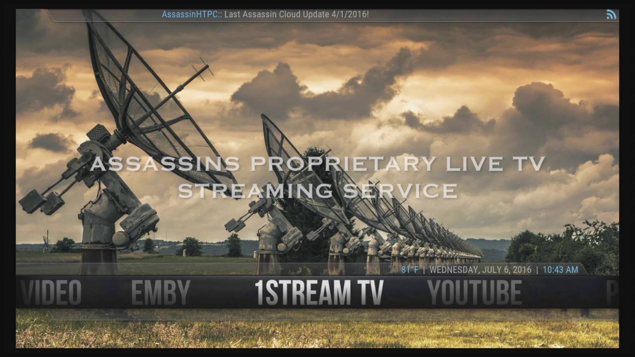 Assassin HTPC Streamer - YouTube