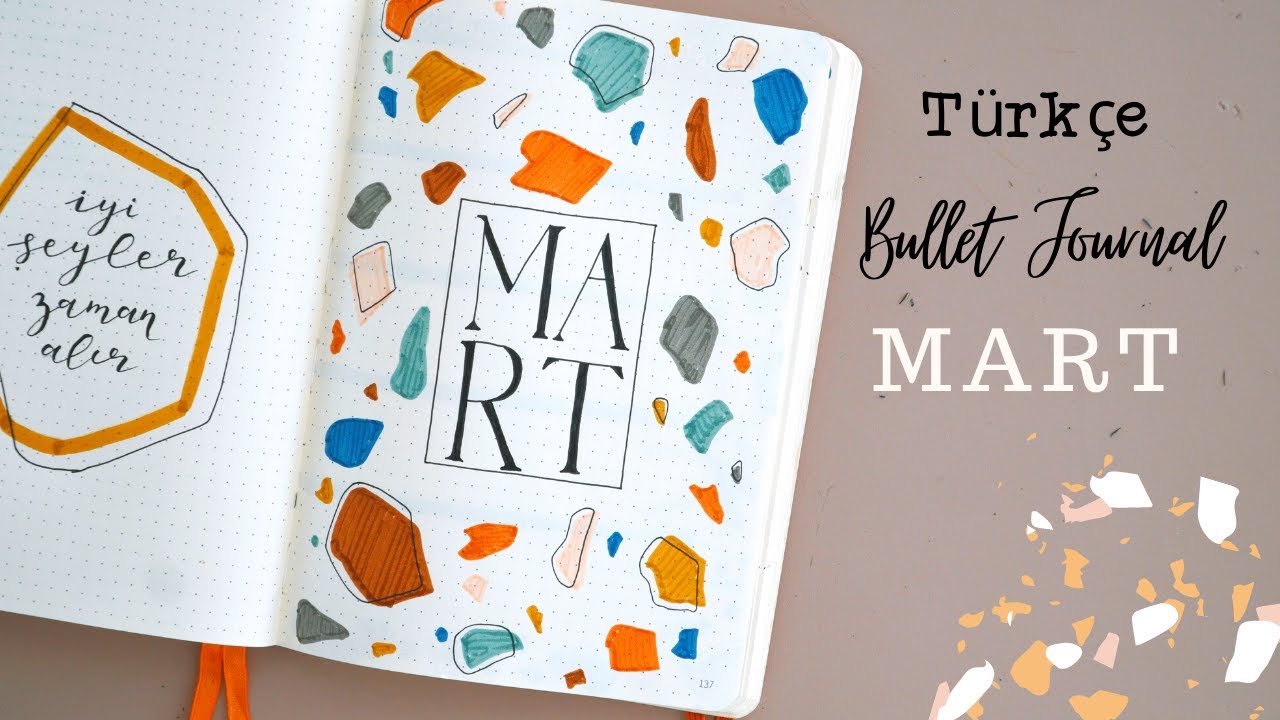 Türkçe Bullet Journal //Mart 2021