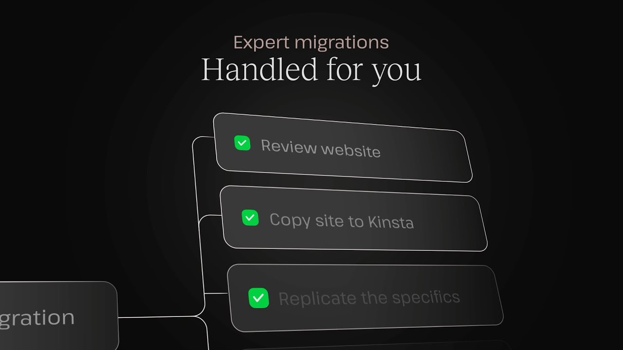 Kinsta Handles Migrations for You for Free - YouTube