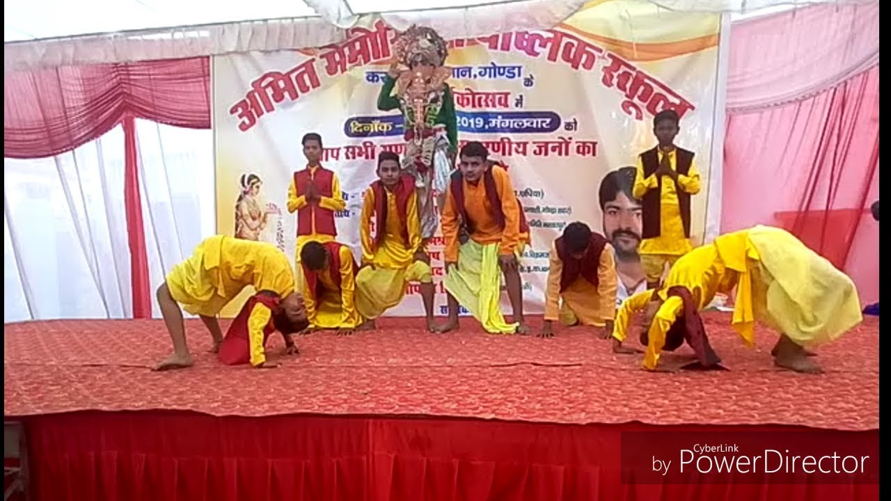 Shri Ganesha Deva School Dance video ||Amit Memorial Public School Babhnan|| RB DANCE CLASS BABHNAN dance video gan