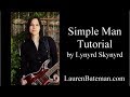 Simple Man Guitar Tutorial