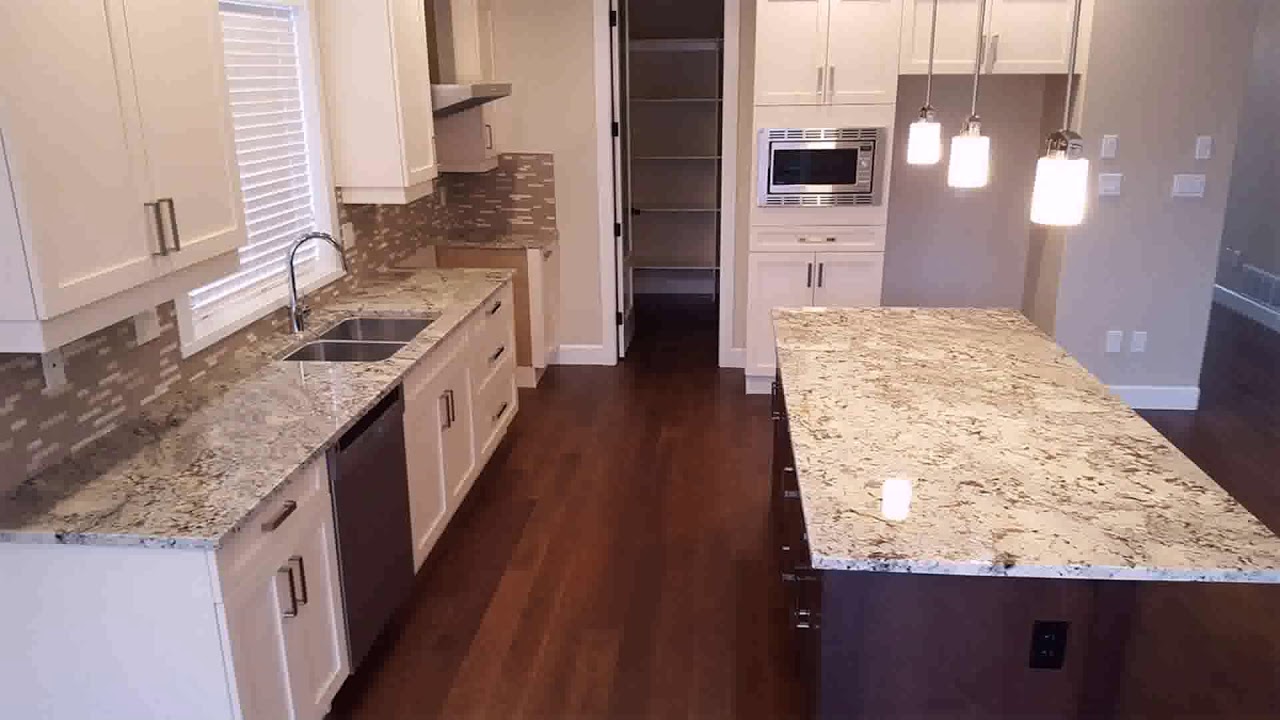 White Kitchen With Alaska White Granite YouTube