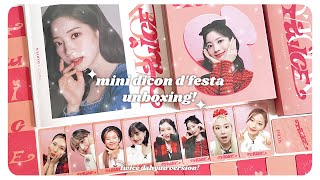 twice mini dicon d'festa unboxing! ✧ dahyun version!