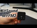 KitSound KSMYFM2 KitSound MYFM2 Bluetooth Compact FM