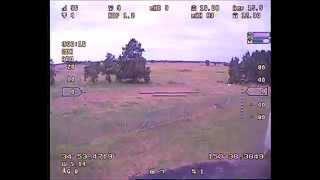 My second FPV flight with the QAV400 no crash this time Vector FC OSD