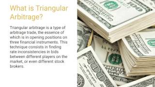 Triangular arbitrage: what is it?