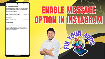 How to Enable Message Option in Instagram - Quick Tutorial {2025}