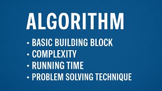 Complexity and problem solving technique in algorithm-DAA
