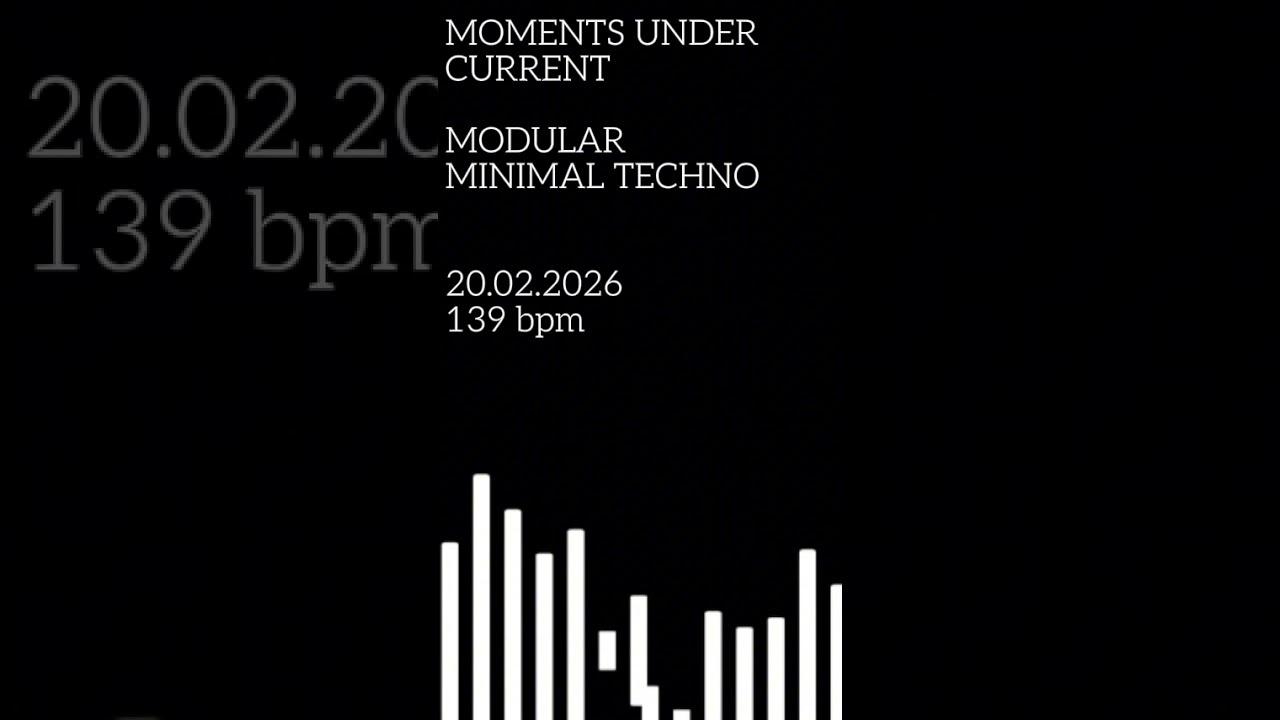 MOMENTS UNDER CURRENT - Minimal Techno 1 – DYSTOPIA | Raw Hypnotic Underground Track