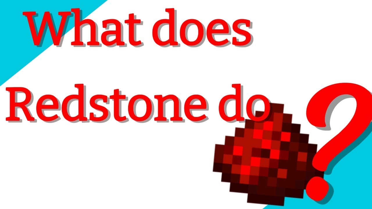 What is redstone and how does it work?