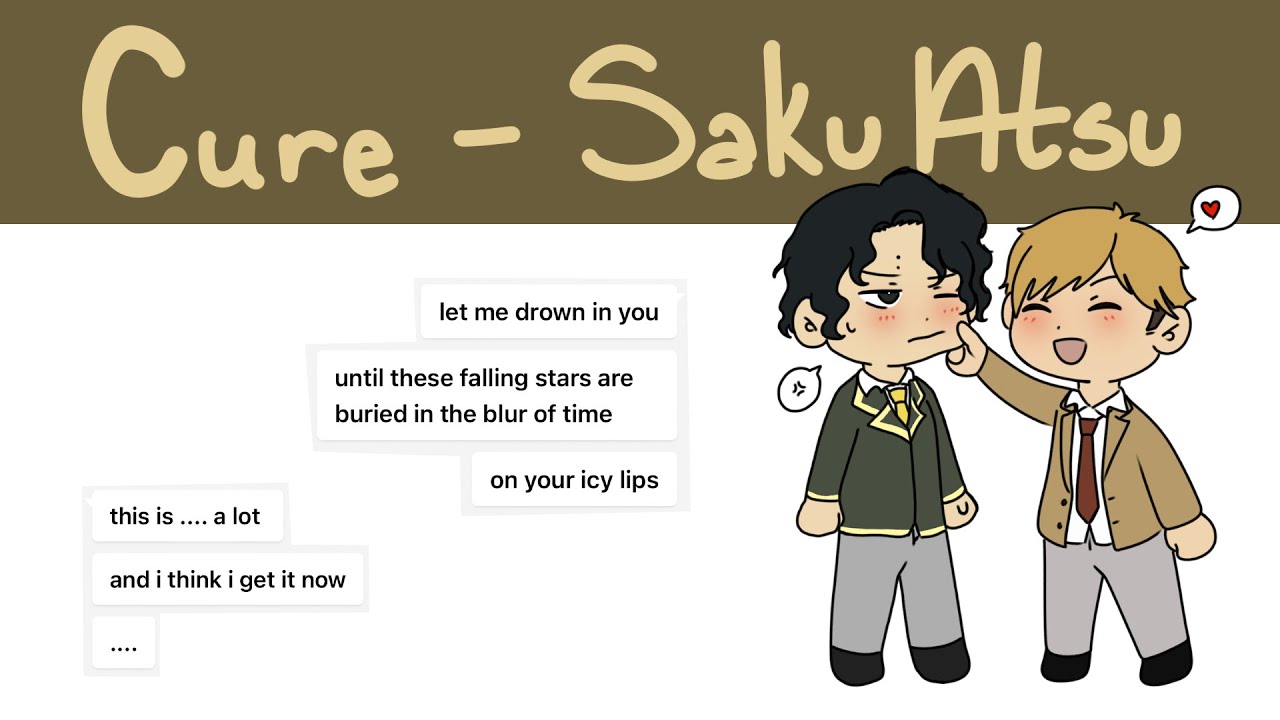 Cure — SakuAtsu|Haikyuu Lyrics Confession Series|PT 16