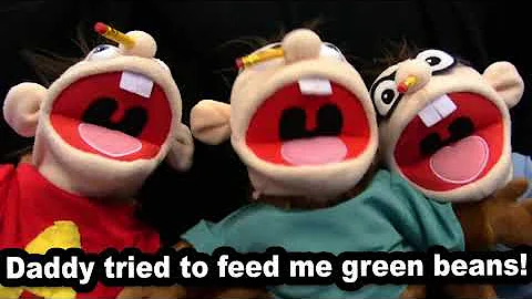 Daddy tried to feed me green beans! (SML Movie: Jeffy and The Jeffymunks!)