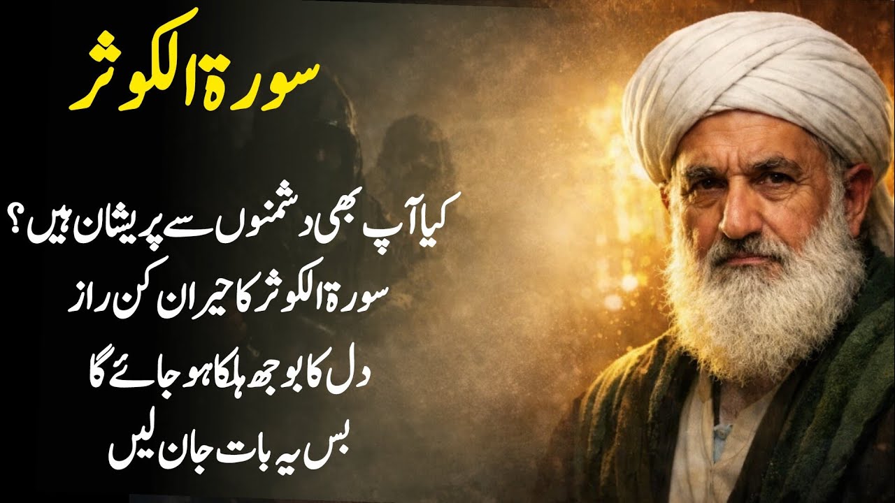 Surah Kausar Ka Khatarnaak Kaaz | Surah Kausar Se Allah Ki Madad Kaise Aati Hai