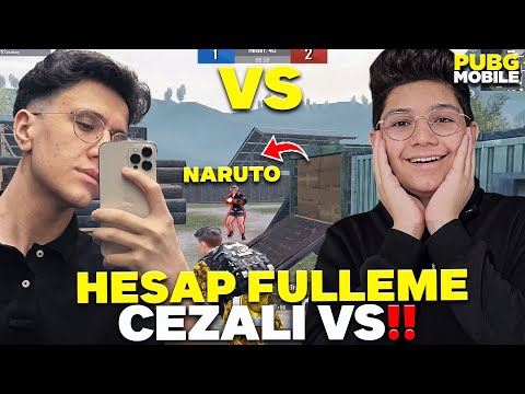 SASUKE VS NARUTO!! HESAP FULLEME CEZALI VS! - PUBG MOBİLE