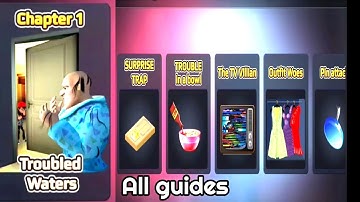 Scary Teacher 3D - Chapter 1 Troubled Waters All Guides Android, iOS