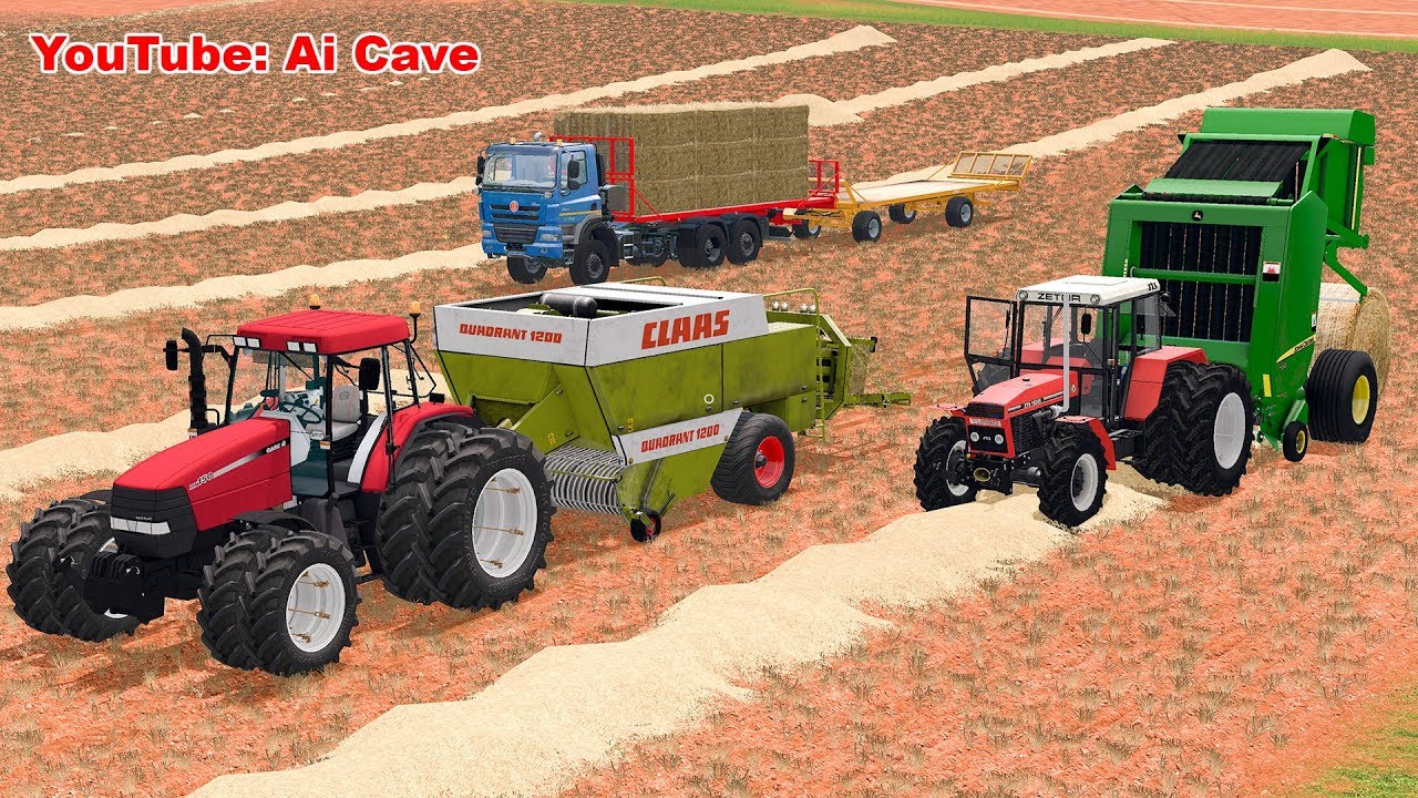 Новые пресс-подборщики, тракторы и FLIEGL DPW - Farming Simulator 17