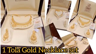 1 Tola Gold Necklace set 1.25 Tola Necklace set #Gold #karachi #pqkistan #viral #2025