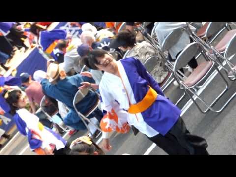 「よっちょれ」総踊り④／第9回YOSAKOI茨城大会初日