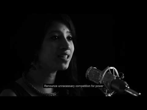 Maitreem Bhajata A cappella cover ft. Nandhini Chari | Surya Prasadh R | World Peace song