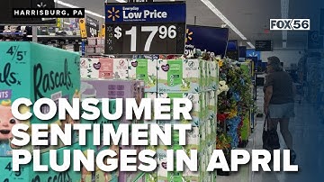 Consumer sentiment nears record low for 