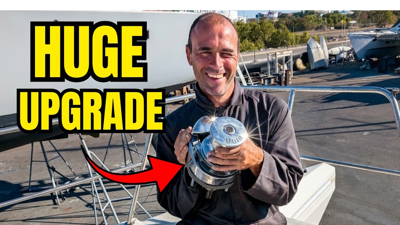 ⁣MASSIVE 1200W Muir Anchor Windlass Upgrade! / A Cruising Must Have!