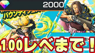 新ウソップ新ヤソップをダイヤ2000個100レベルになるまで引きまくる！【バウンティラッシュ】