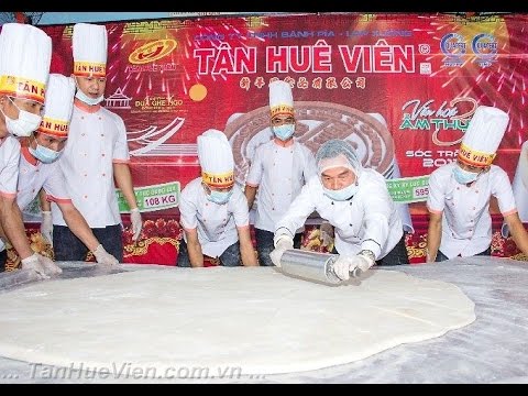 Tân Huê Viên – Quá trình sản xuất Bánh Pía kỷ lục 2013