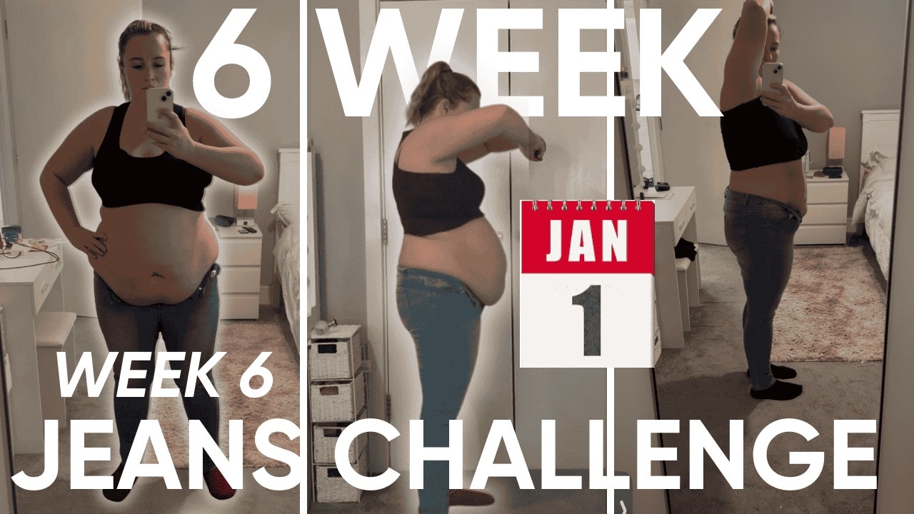 WEEK 6 Update | 6 Weeks To Fit Into My Old Jeans - (Real Fat Loss Results)