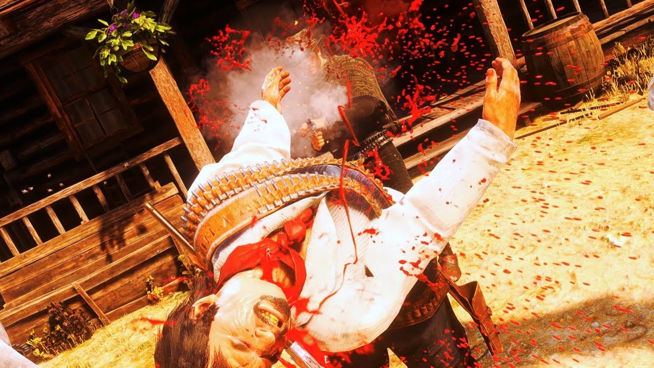 Crazy Fast QuickDraws & Brutal Combat - Red Dead Redemption 2 [No DeadEye]