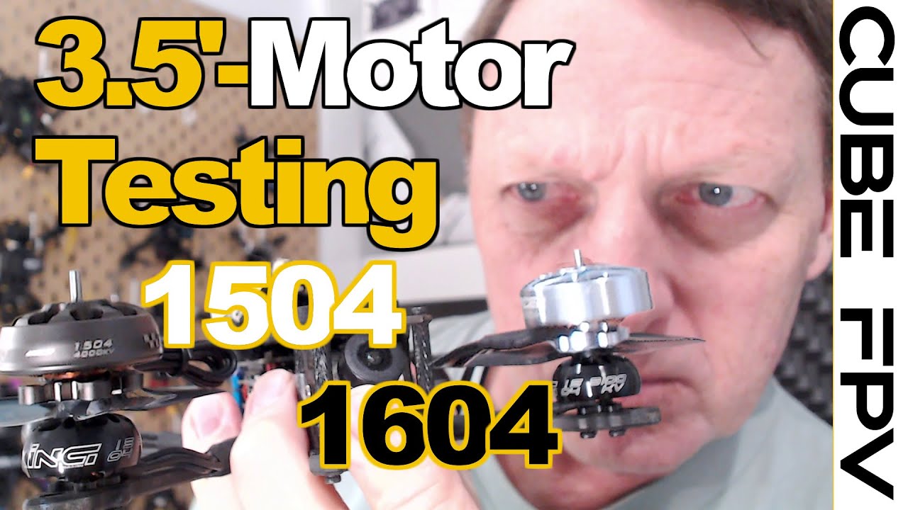 Тестирование двигателя 3,5-дюймового FPV-дрона