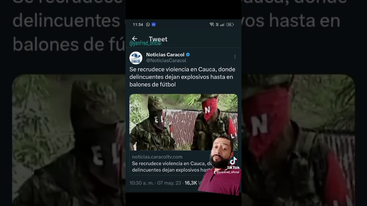 Balón bomba hechos por el ELN 